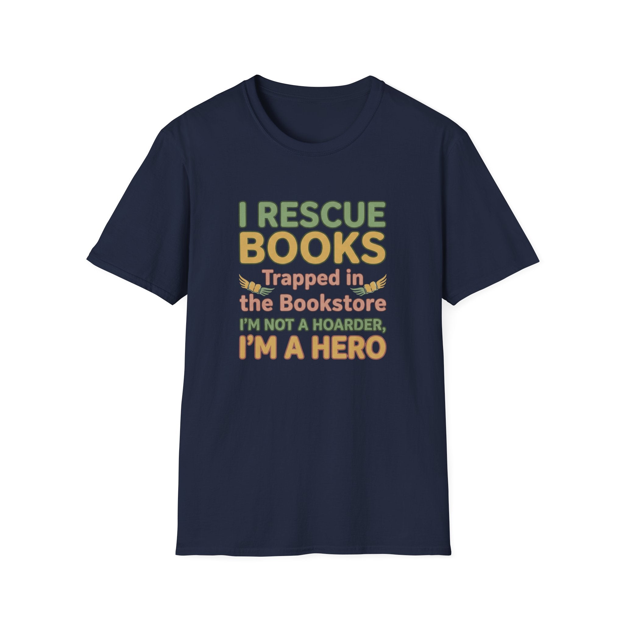 I Rescue Books T-Shirt
