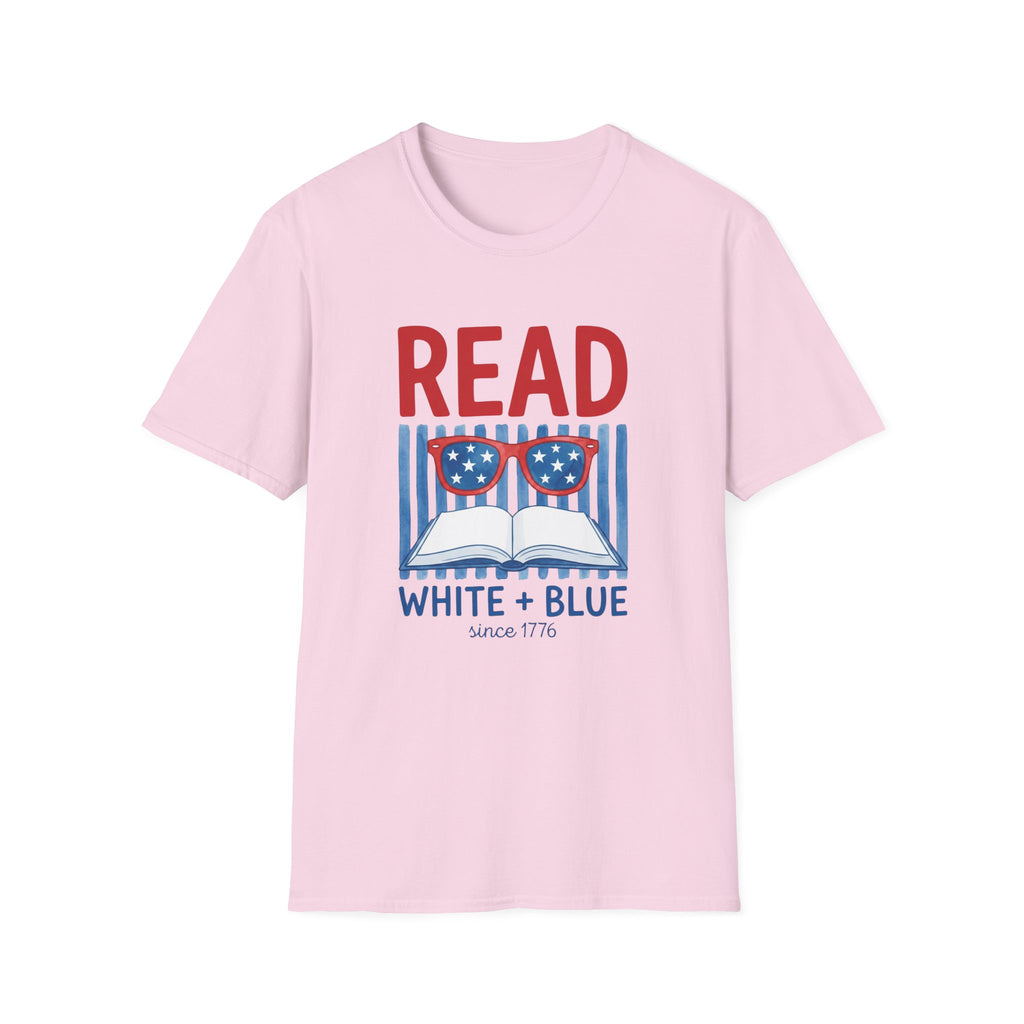 Read White + Blue T-Shirt