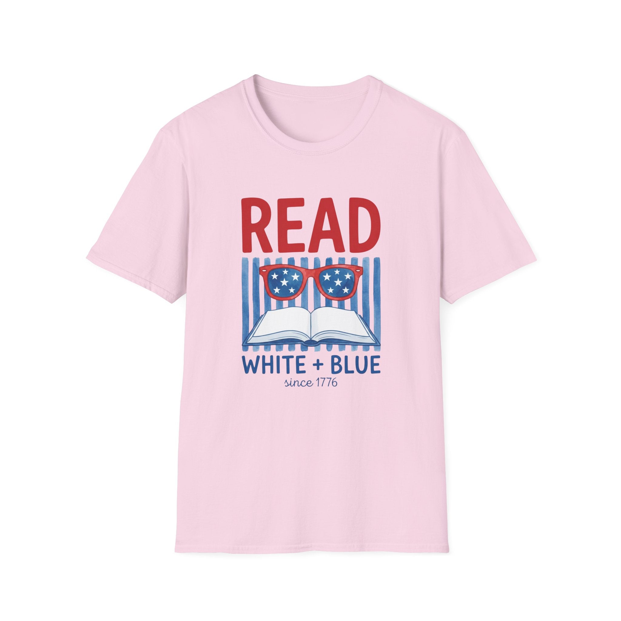 Read White + Blue T-Shirt