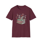 Floral Books T-Shirt