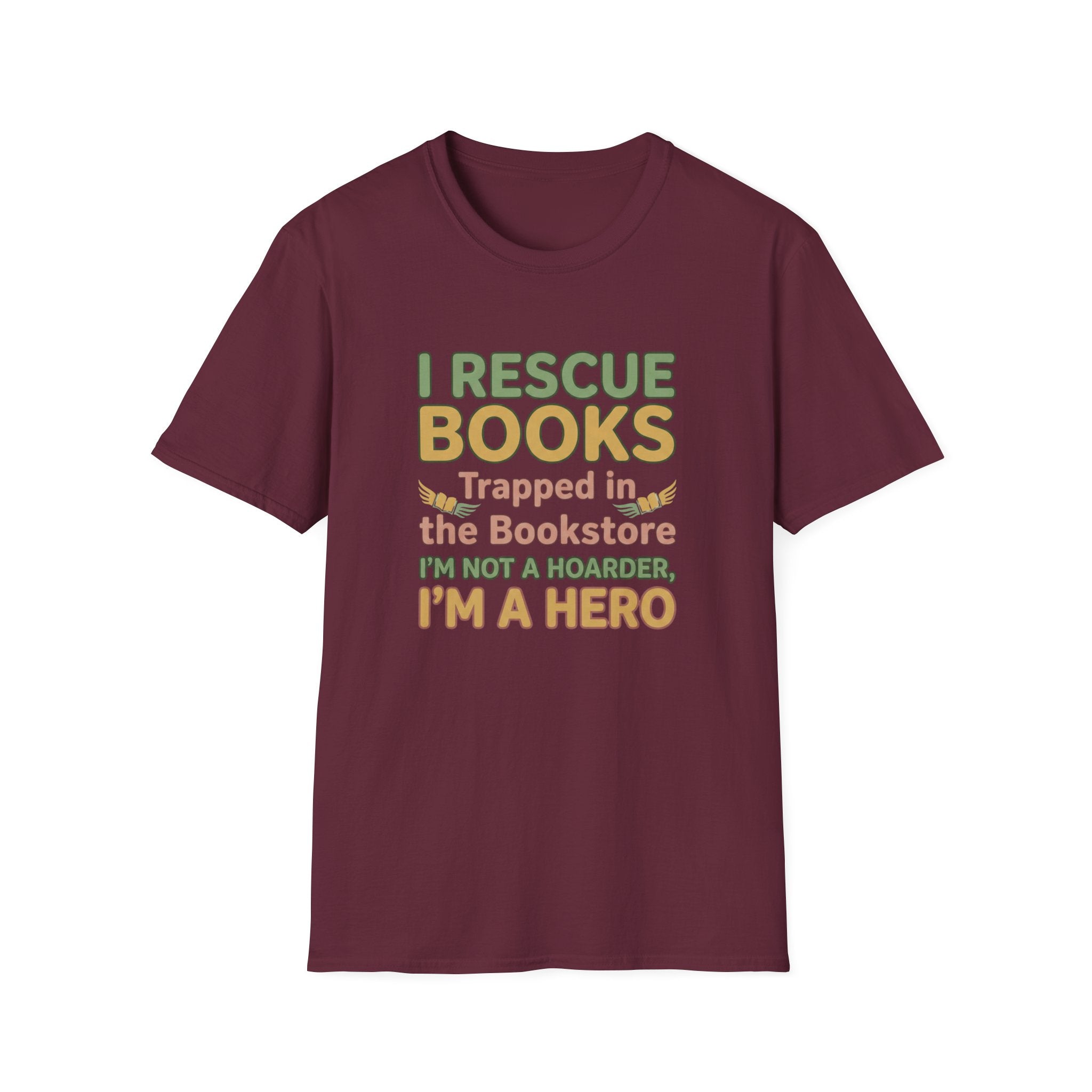 I Rescue Books T-Shirt