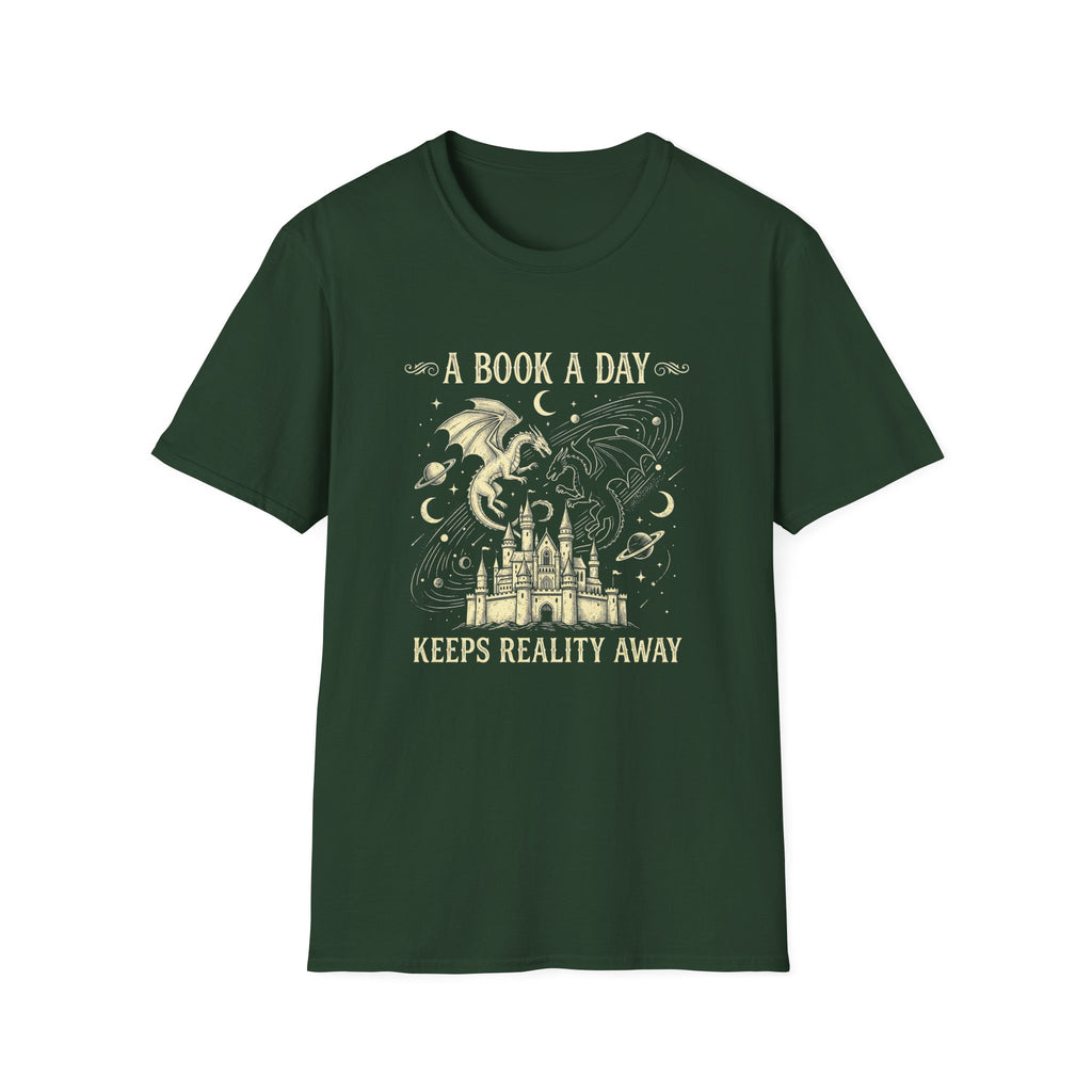 A Book A Day Keeps Reality Away T-Shirt