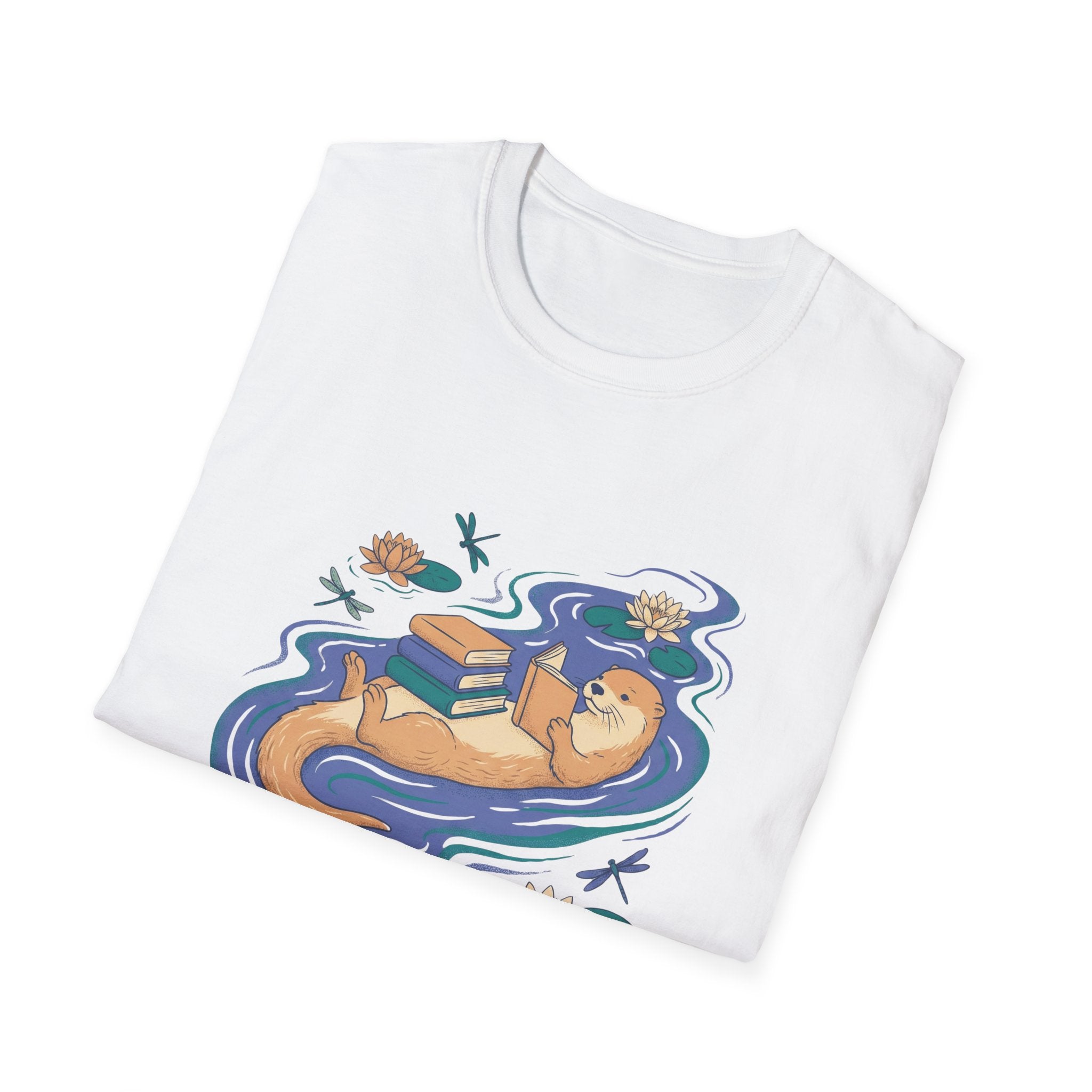 Otter Reading T-Shirt