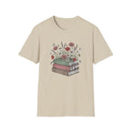 Floral Books T-Shirt