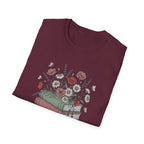 Floral Books T-Shirt