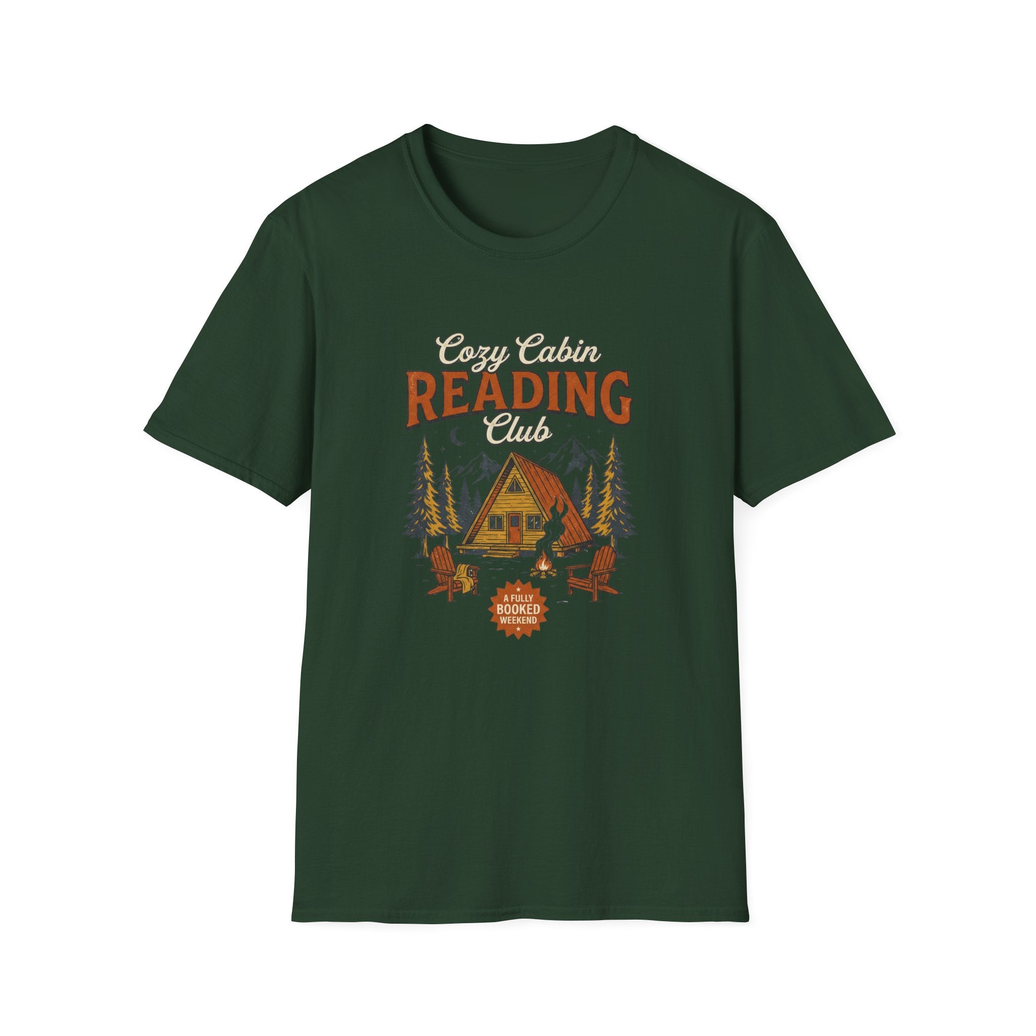 Cozy Cabin Reading Club T-Shirt