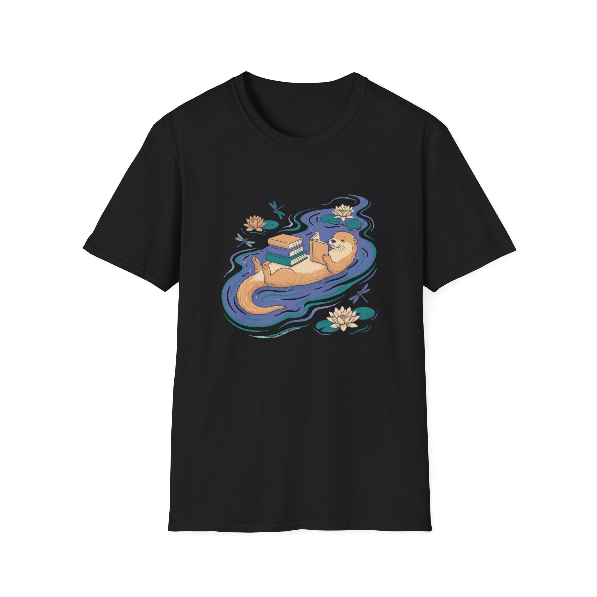 Otter Reading T-Shirt