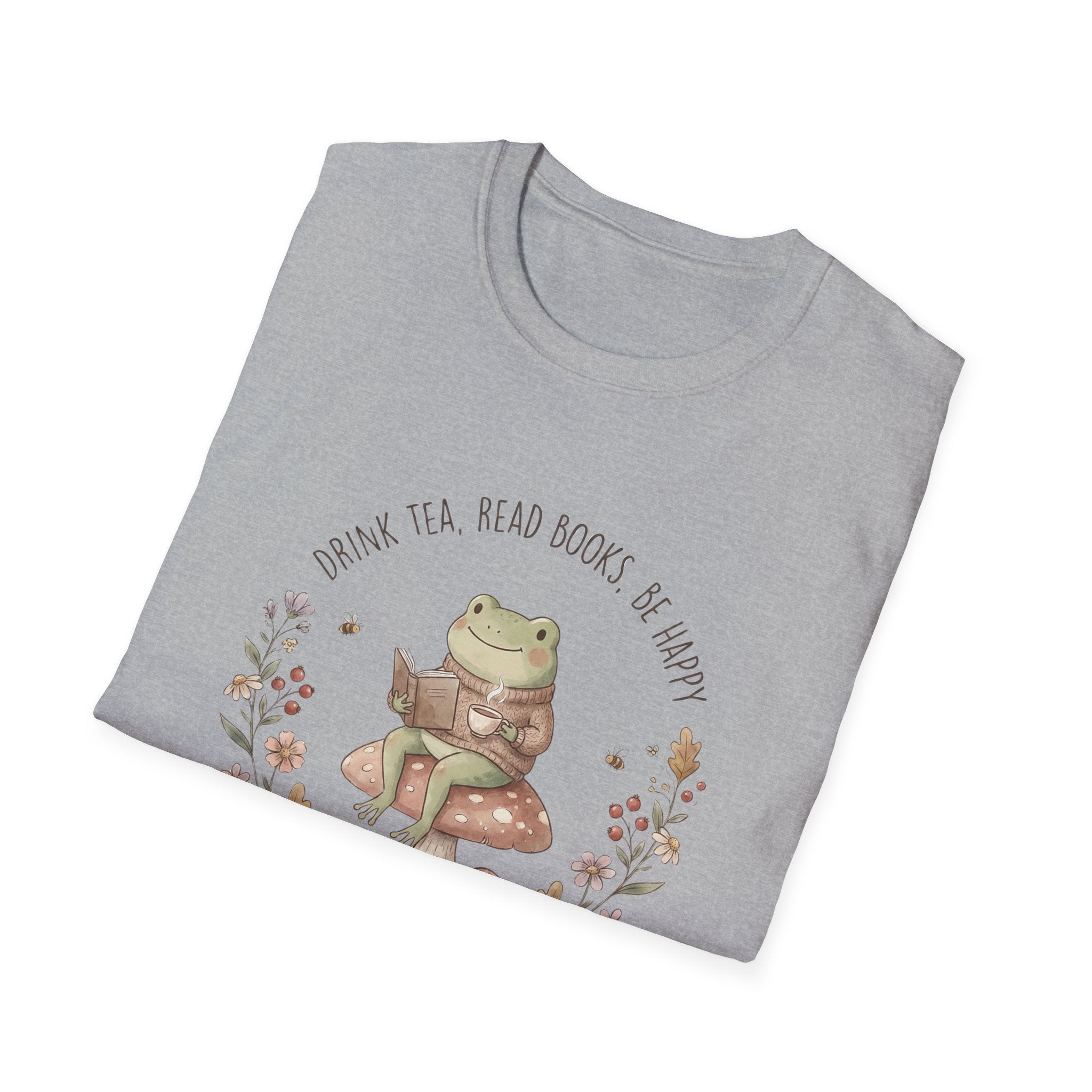 Drink Tea Read Books Be Happy T-Shirt