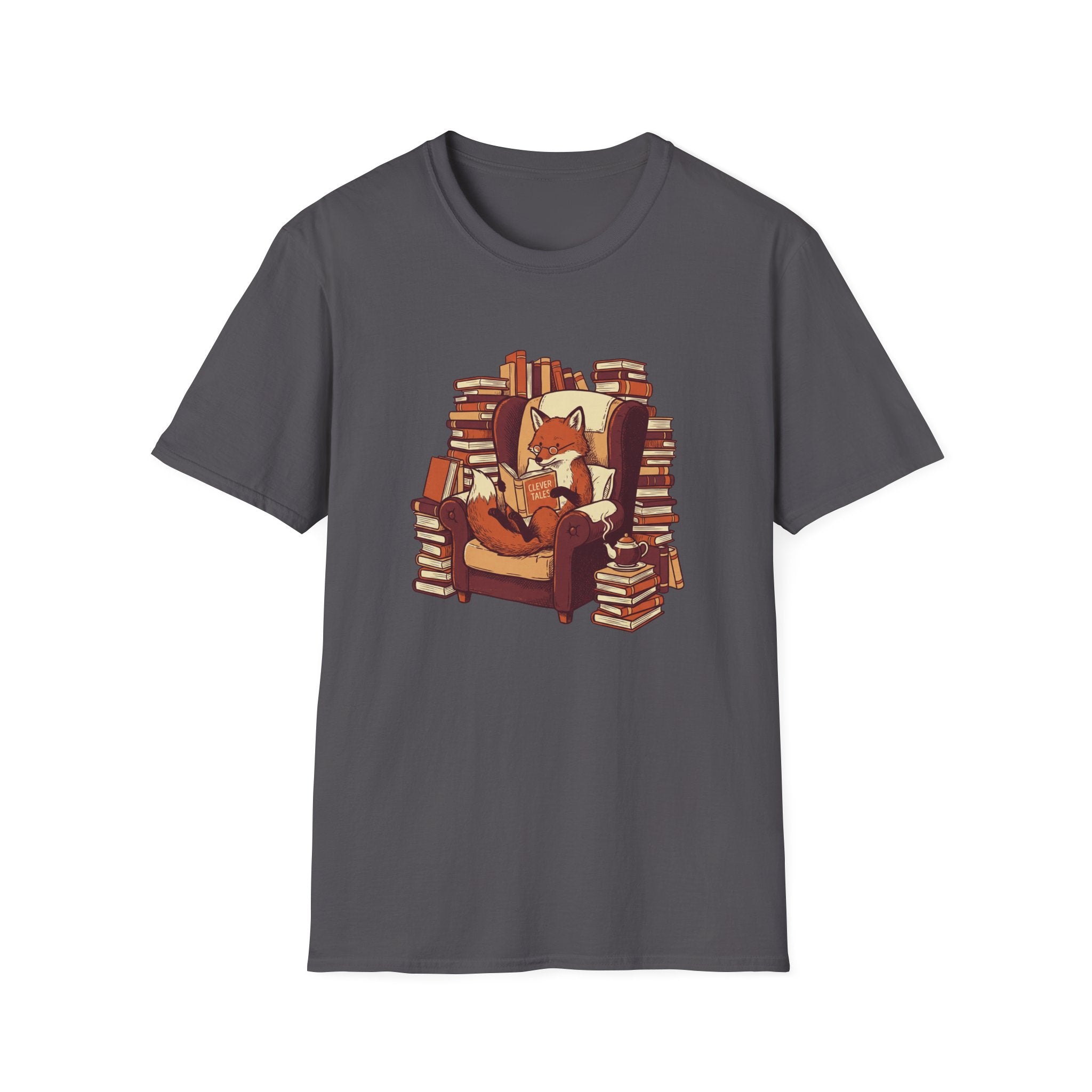 Fox Reading T-Shirt