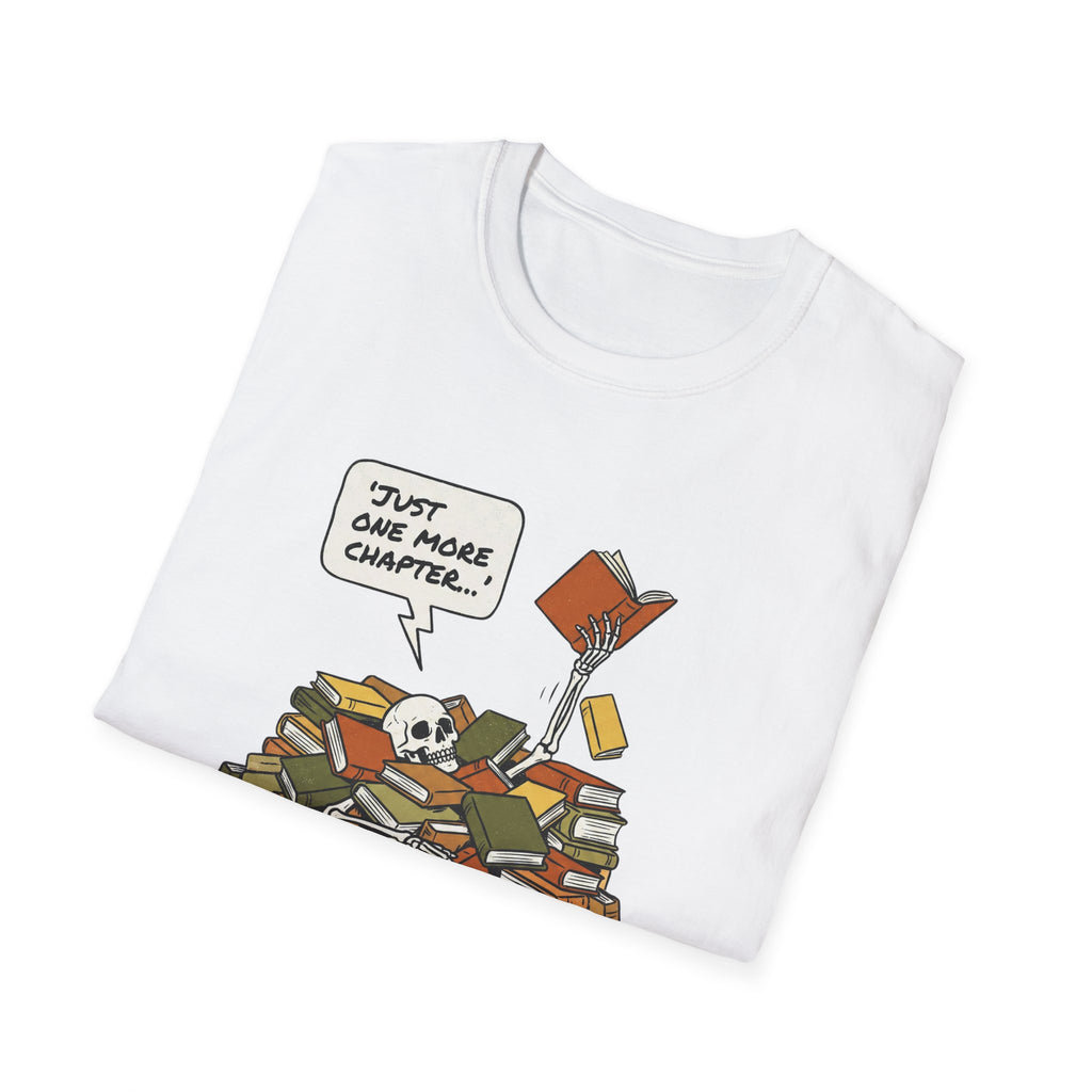 Just One More Chapter Skeleton T-Shirt