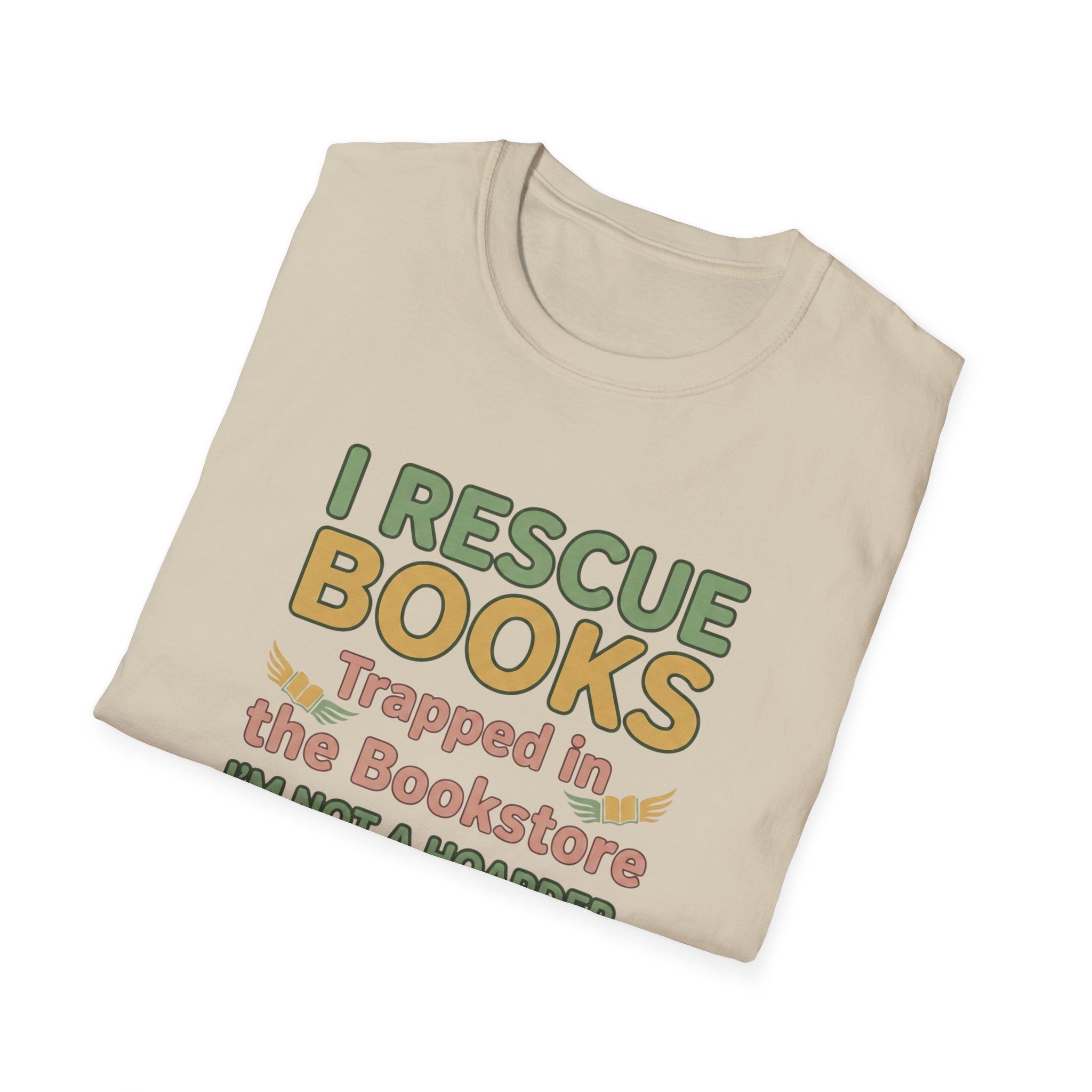 I Rescue Books T-Shirt