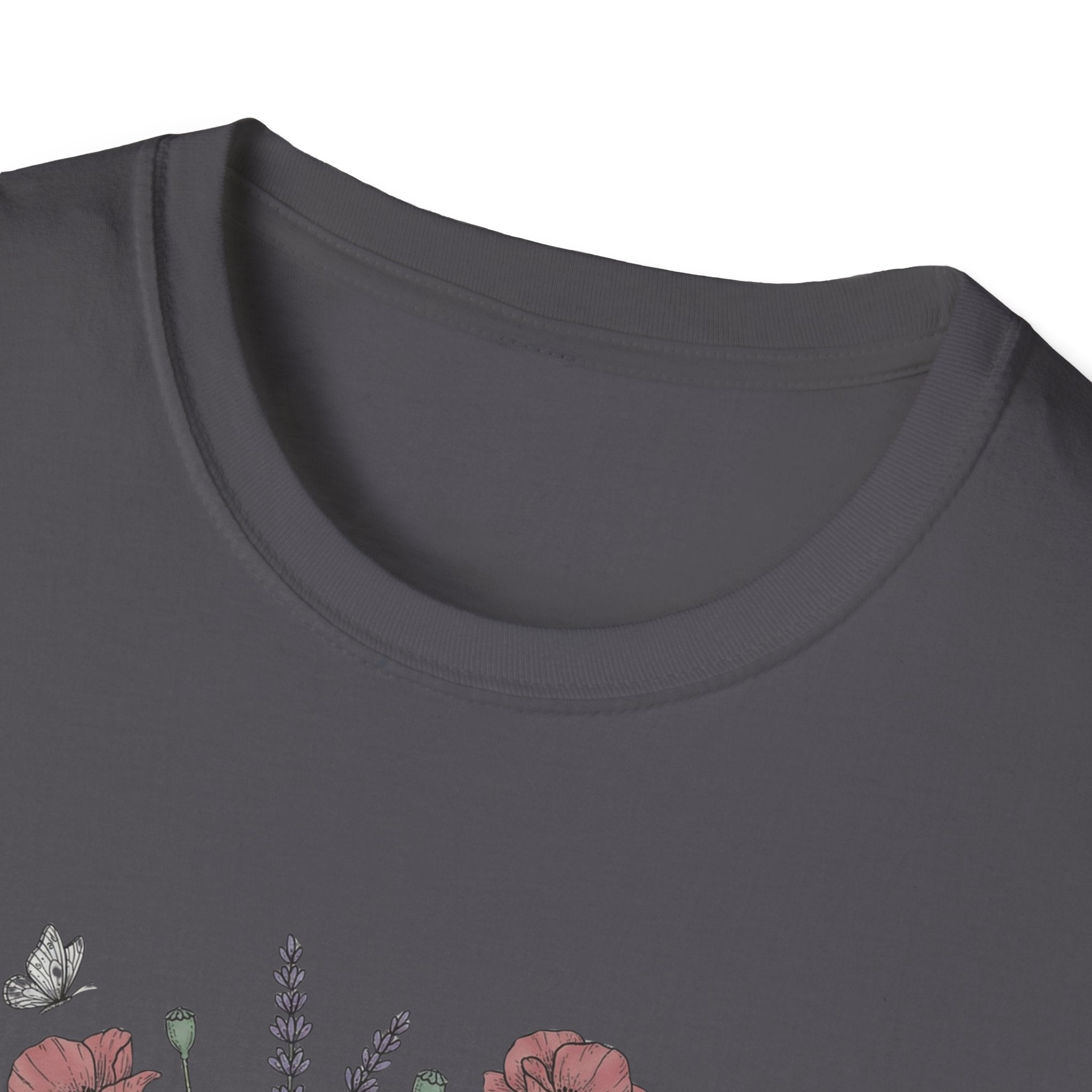 Floral Books T-Shirt