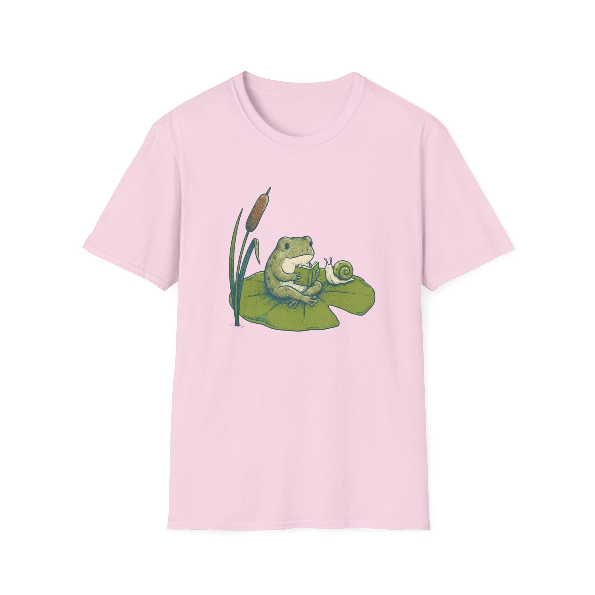 Frog Reading T-Shirt
