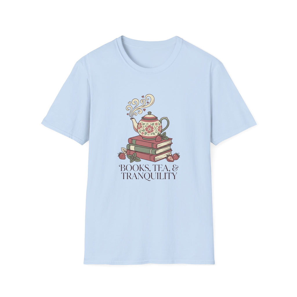 Books Tea And Tranquility T-Shirt