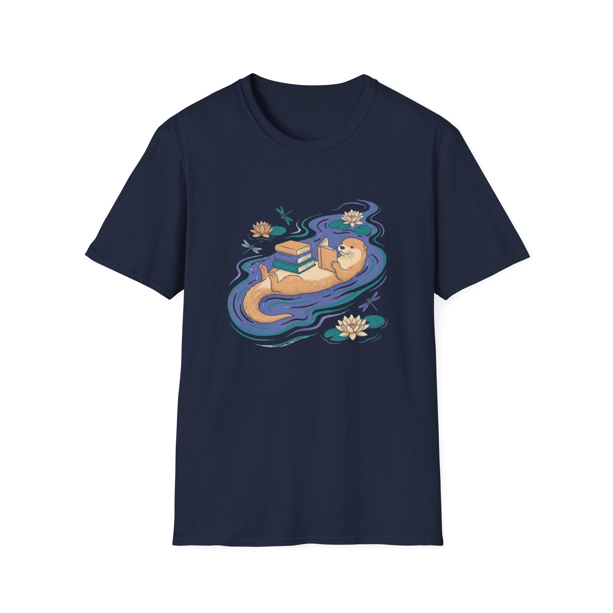 Otter Reading T-Shirt