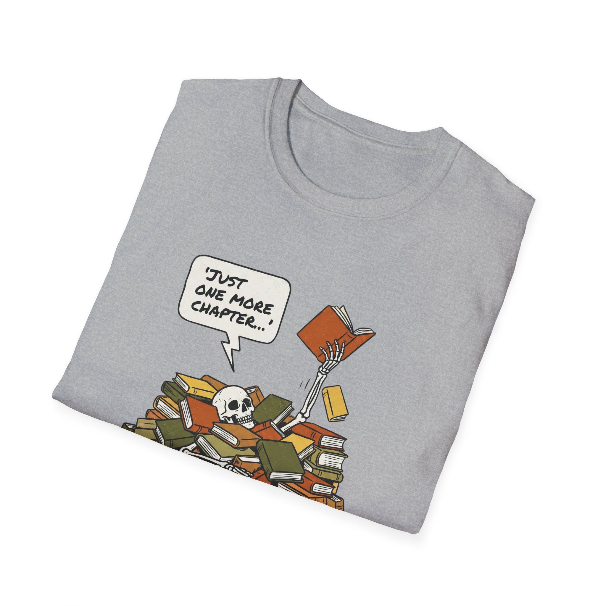 Just One More Chapter Skeleton T-Shirt