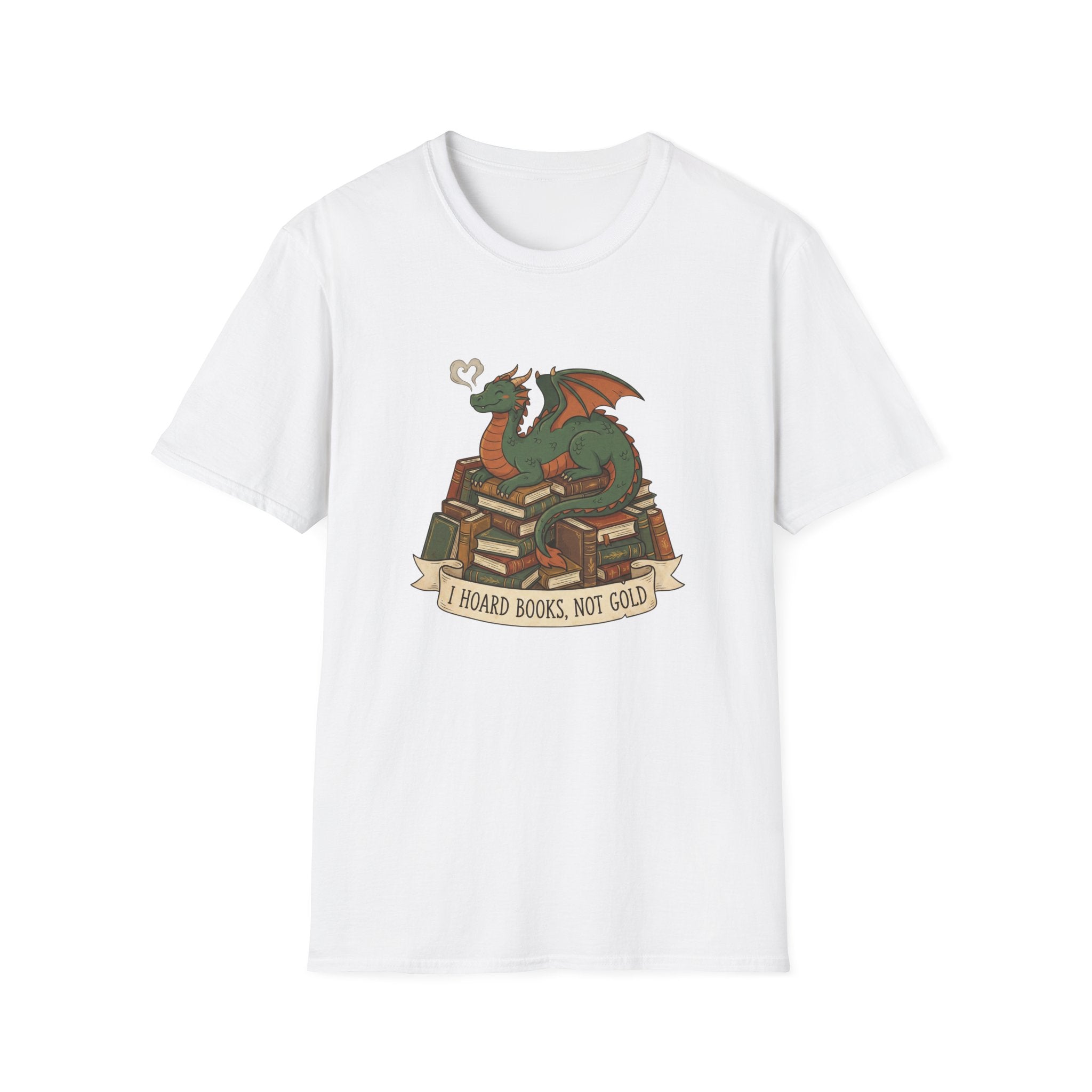 I Hoard Books Not Gold T-Shirt
