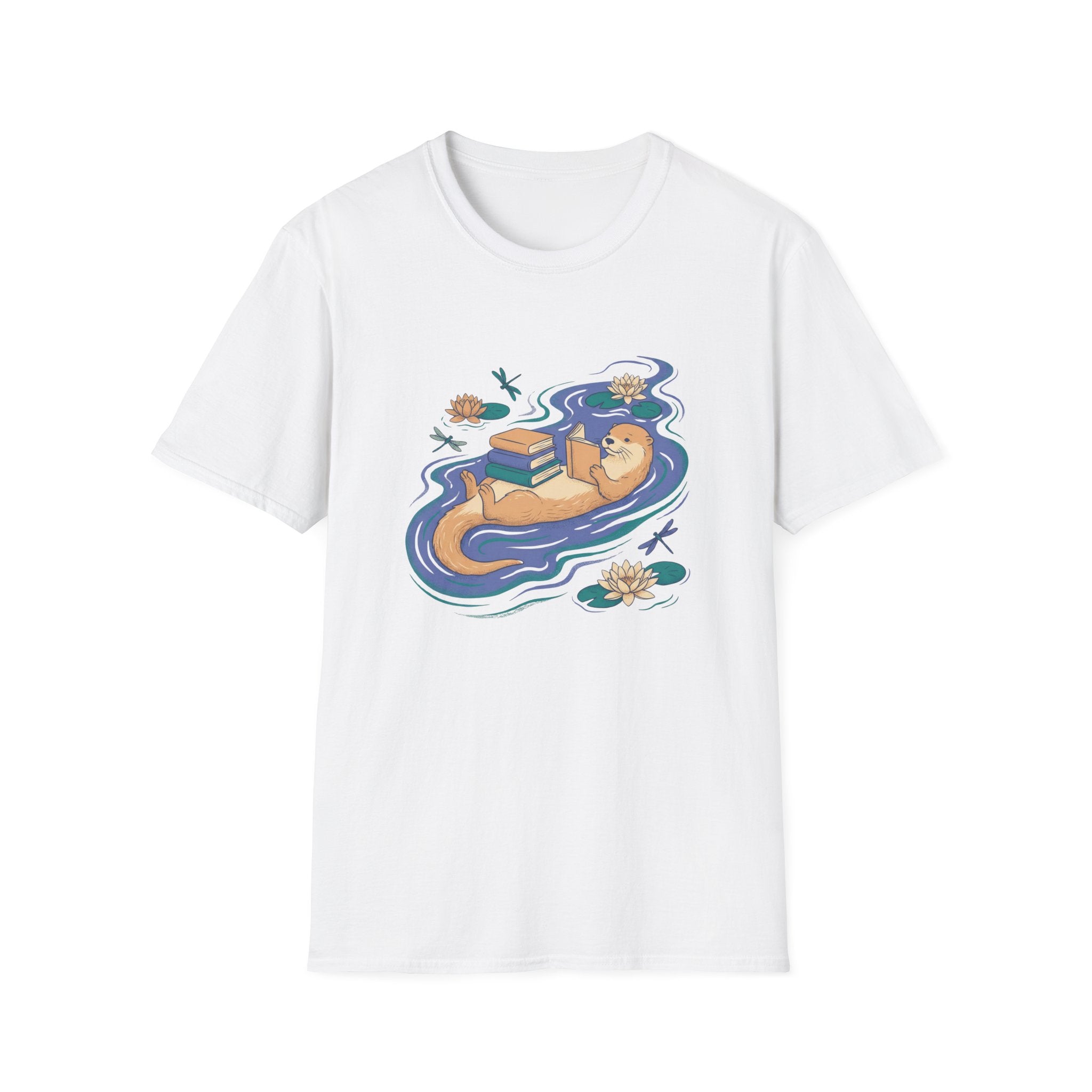 Otter Reading T-Shirt