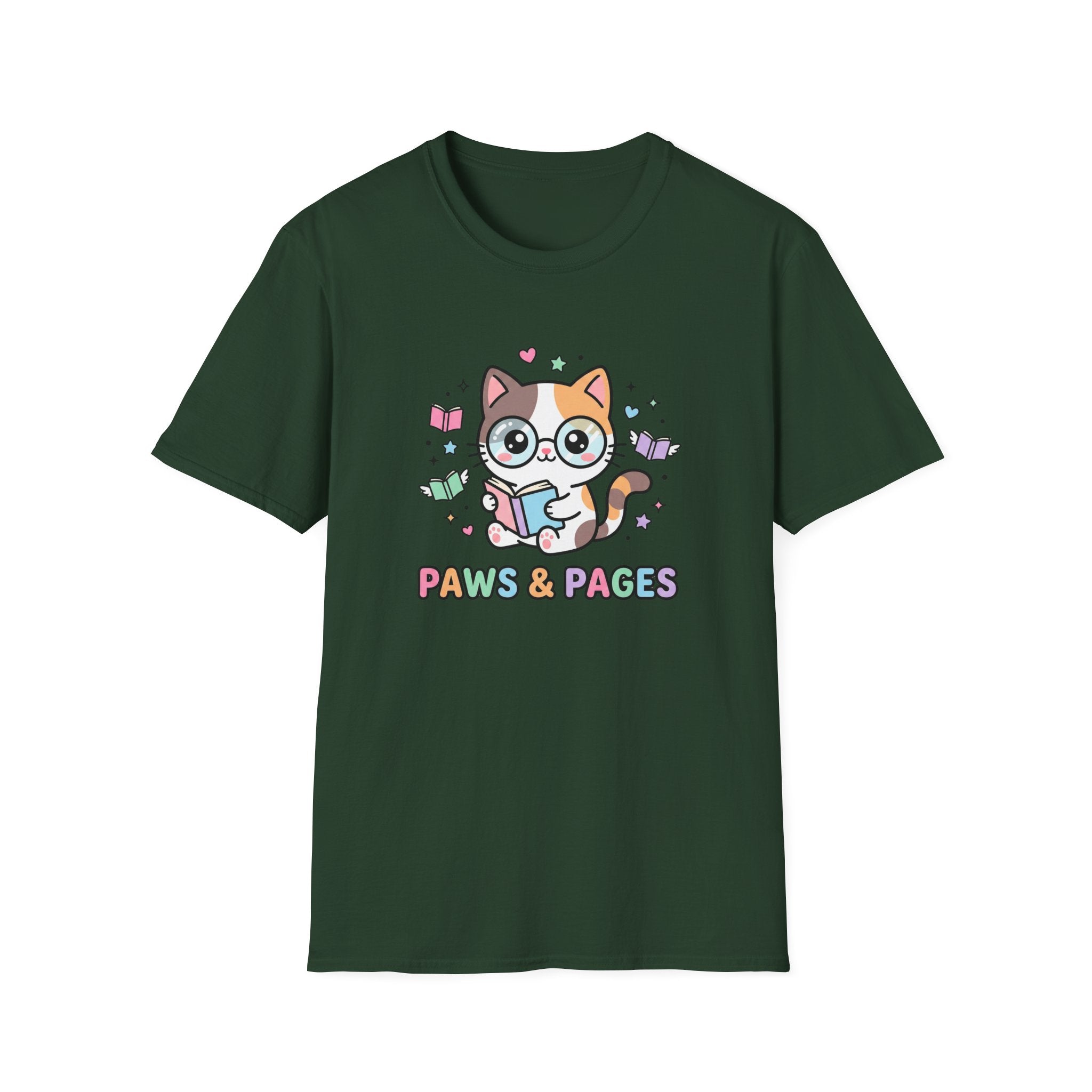 Paws And Pages T-Shirt
