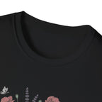 Floral Books T-Shirt