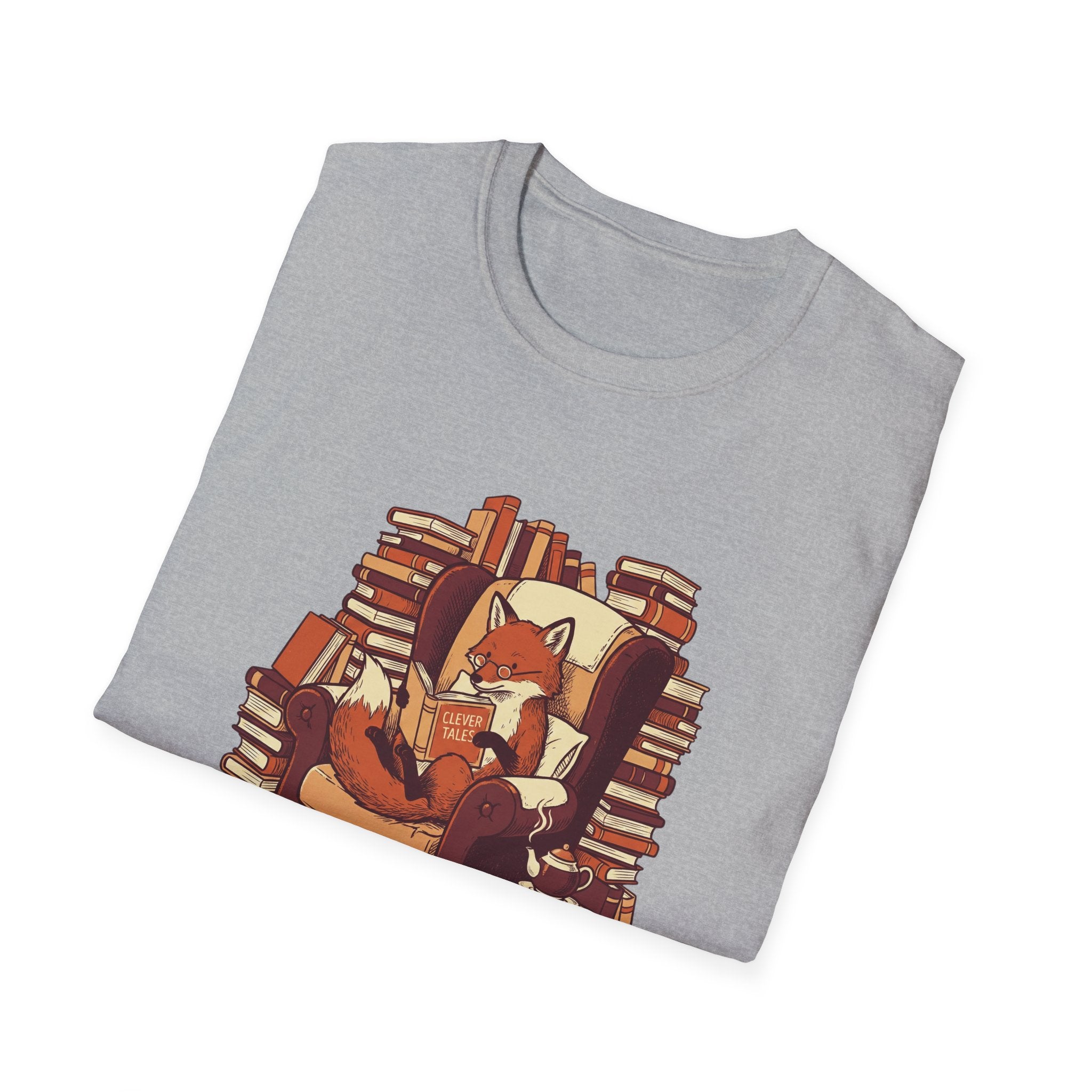 Fox Reading T-Shirt
