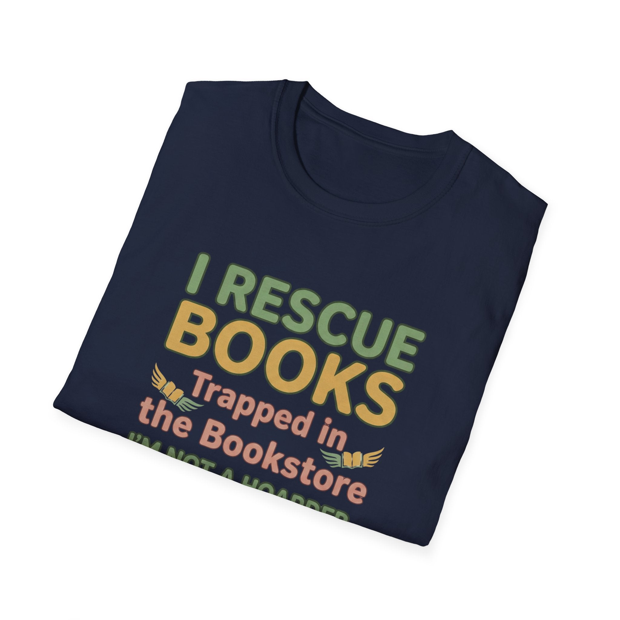 I Rescue Books T-Shirt