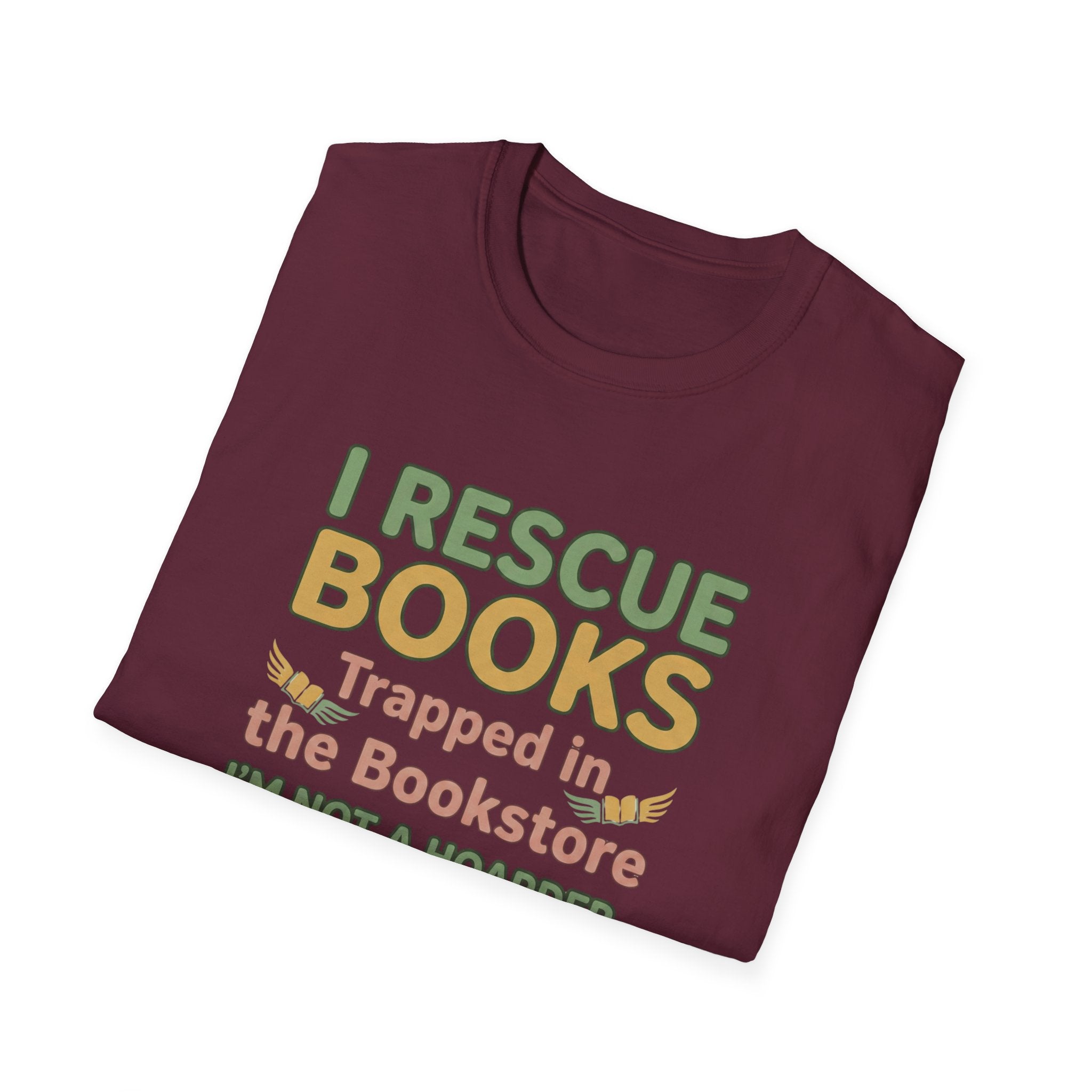 I Rescue Books T-Shirt