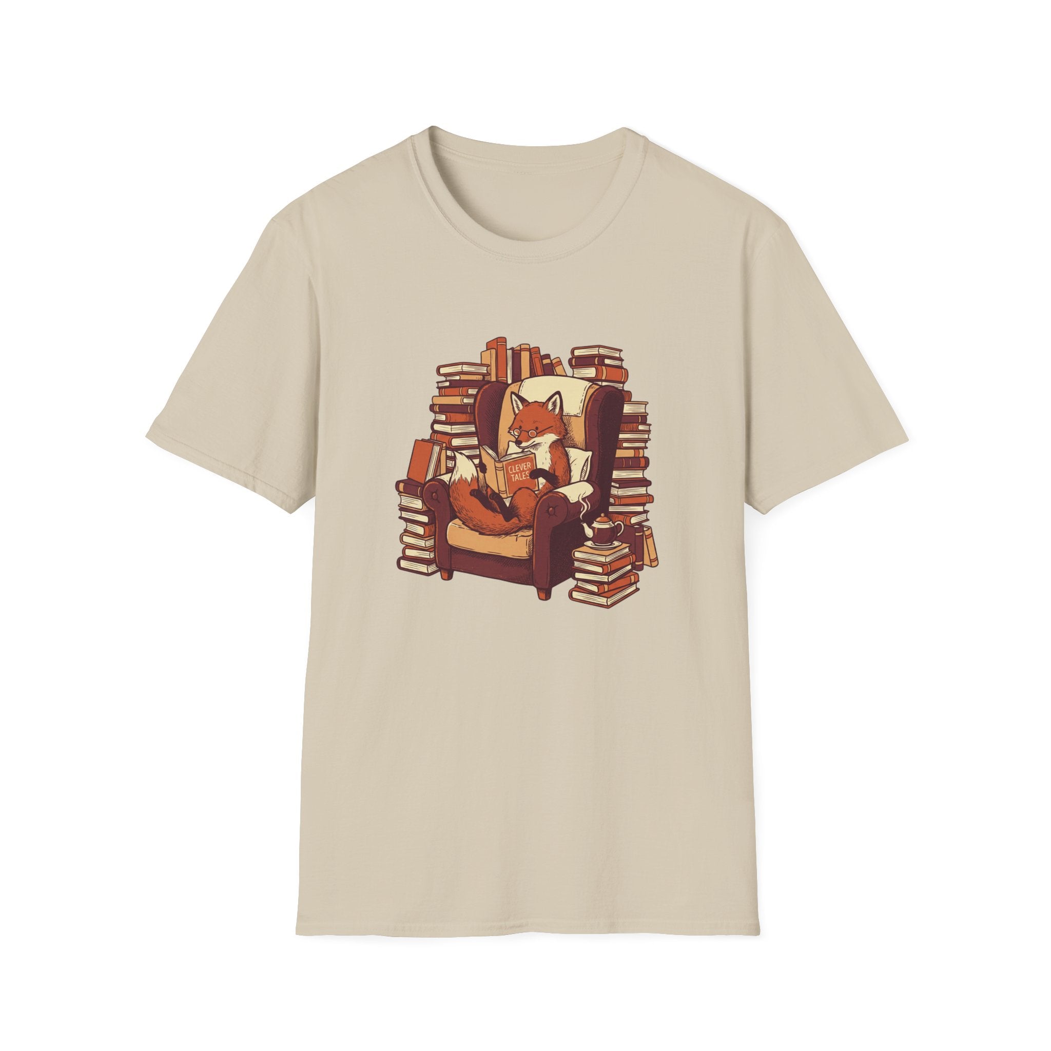 Fox Reading T-Shirt