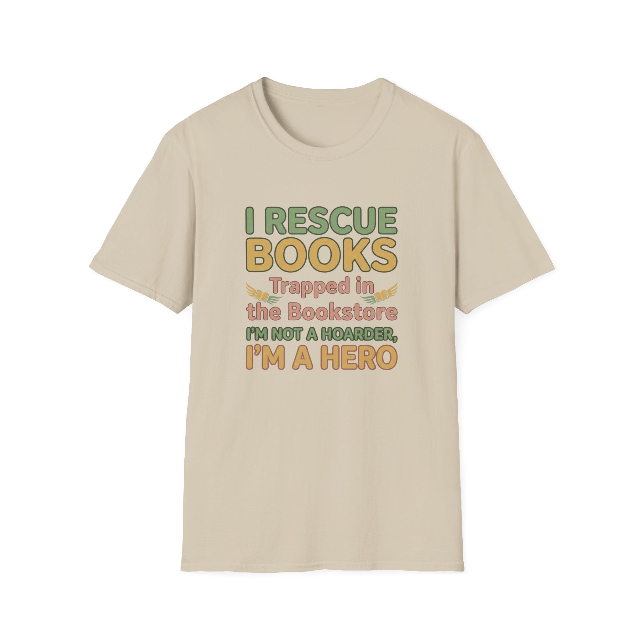 I Rescue Books T-Shirt