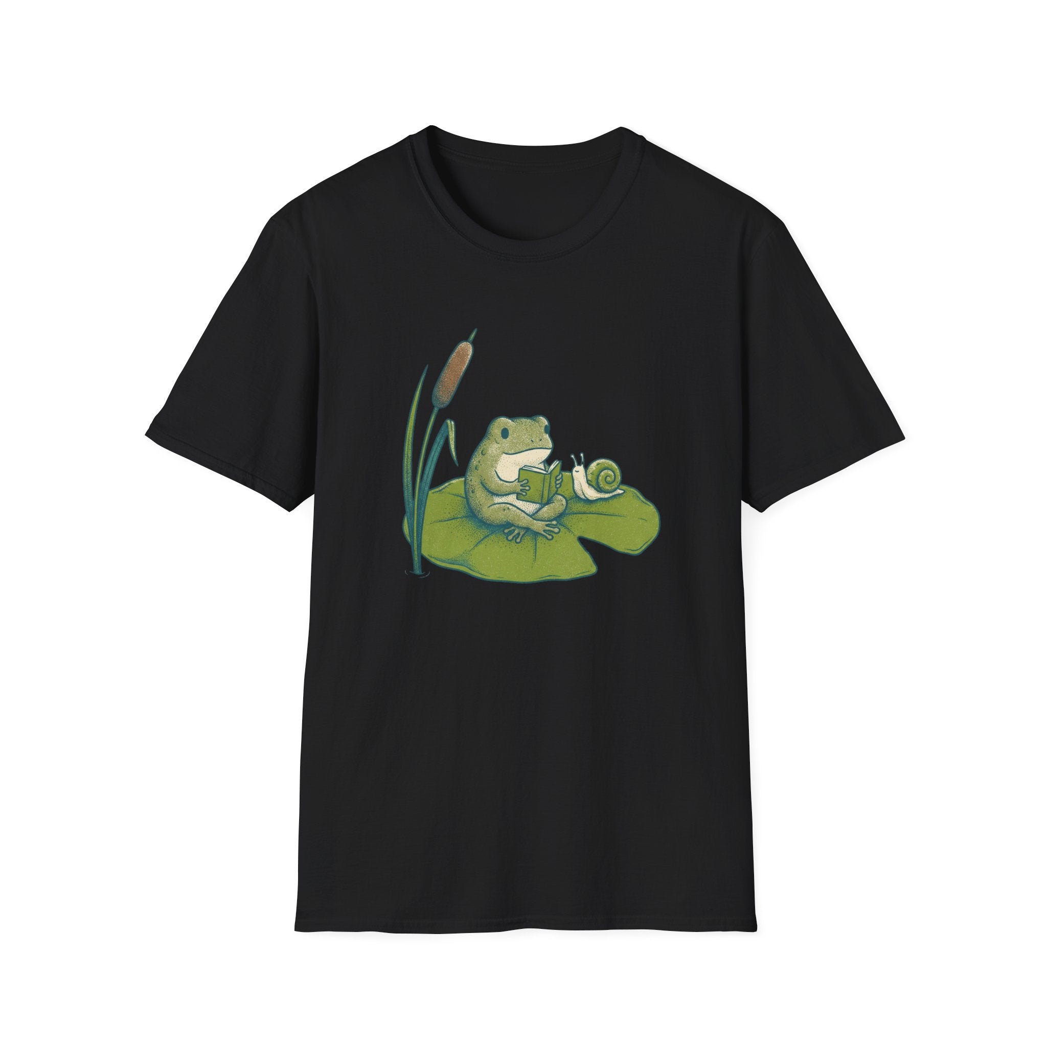 Frog Reading T-Shirt