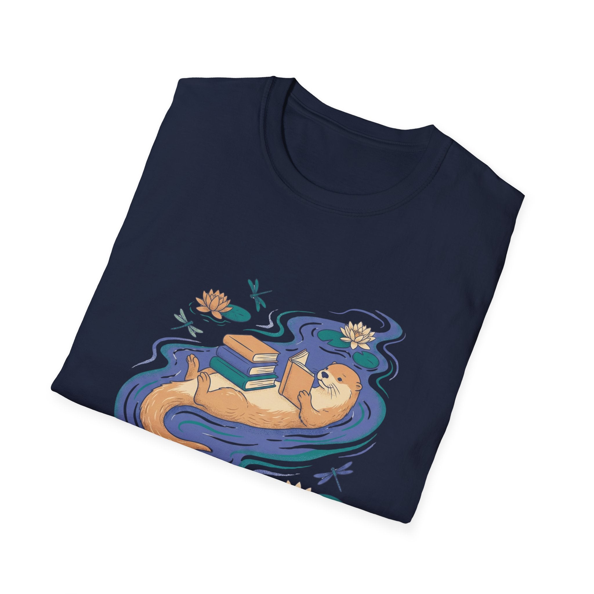 Otter Reading T-Shirt