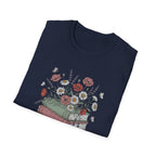 Floral Books T-Shirt