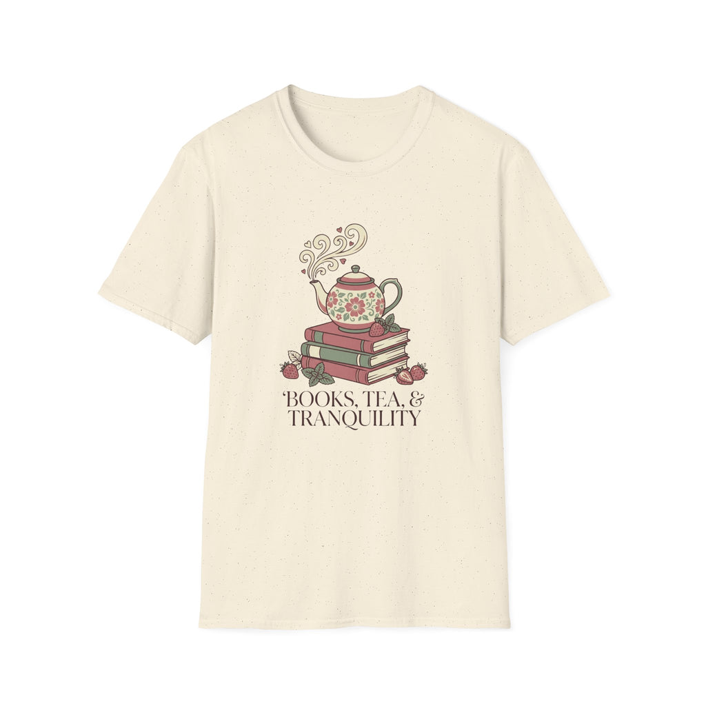 Books Tea And Tranquility T-Shirt