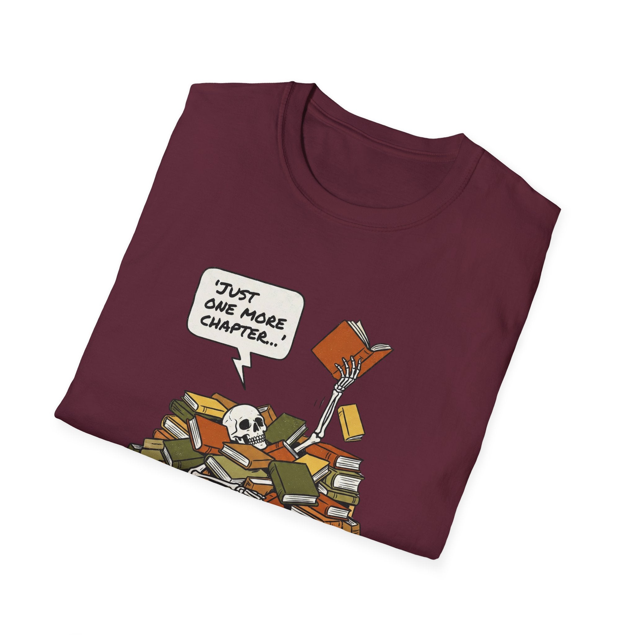 Just One More Chapter Skeleton T-Shirt