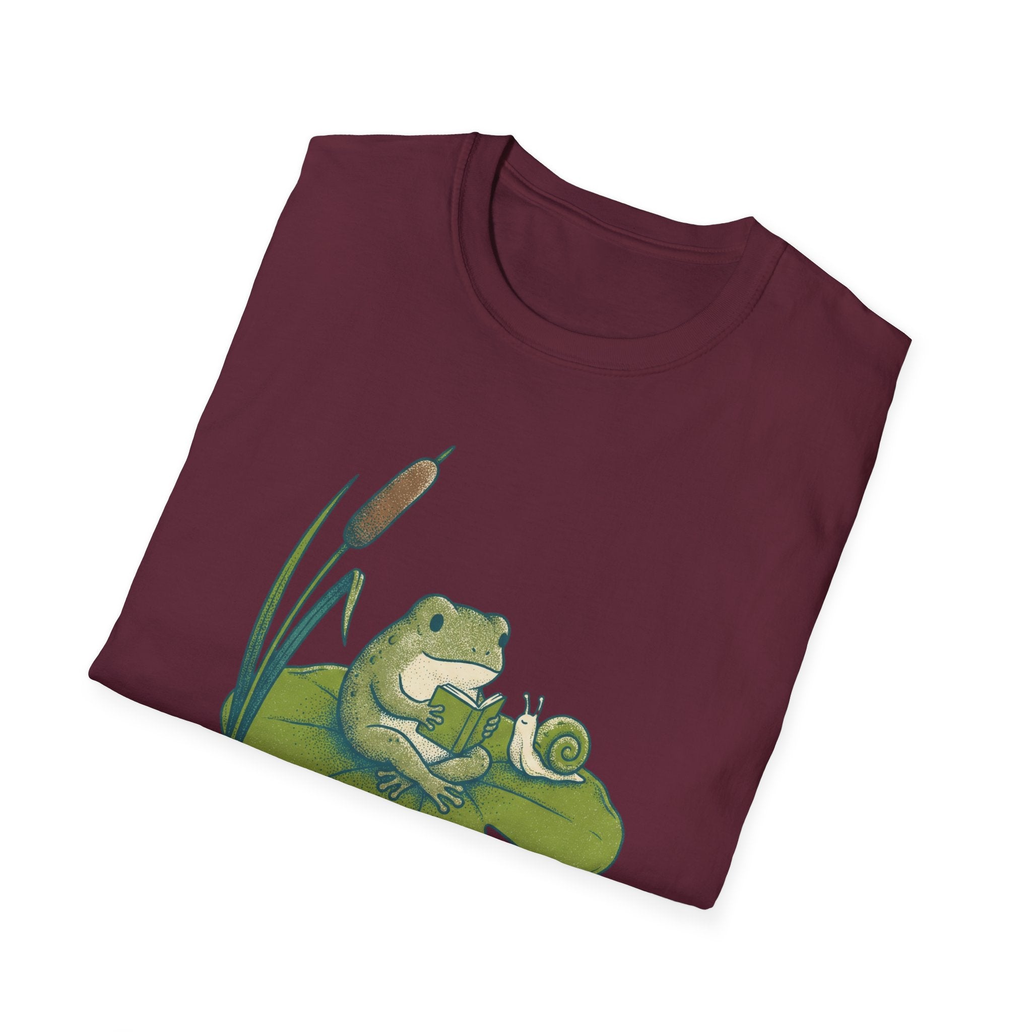 Frog Reading T-Shirt