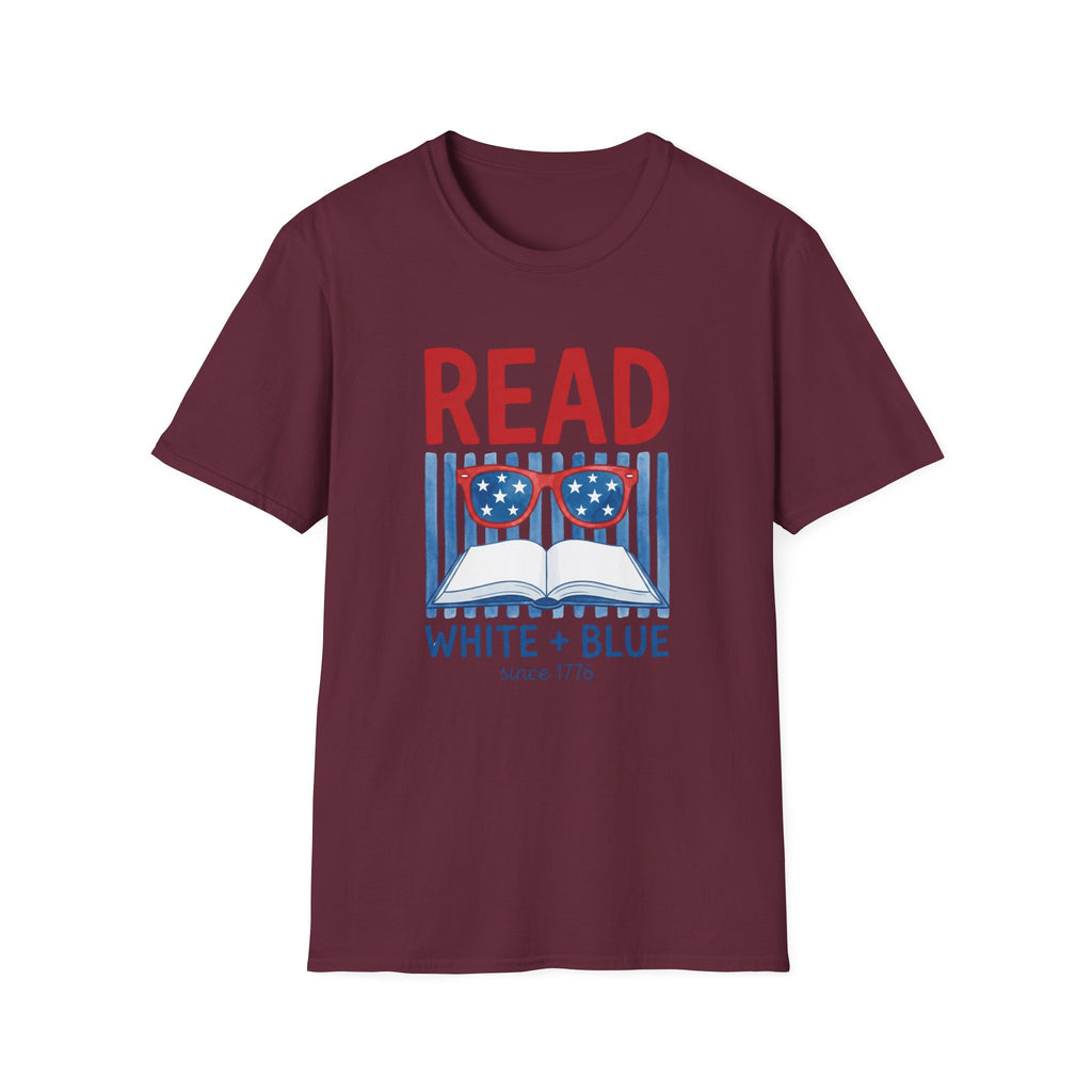 Read White + Blue T-Shirt