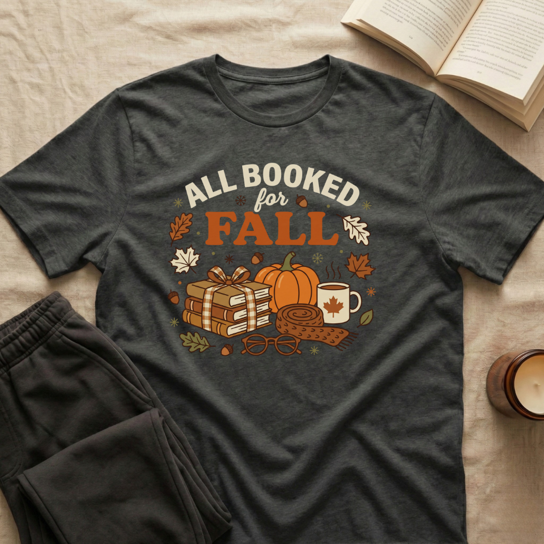 All Booked For Fall T-Shirt