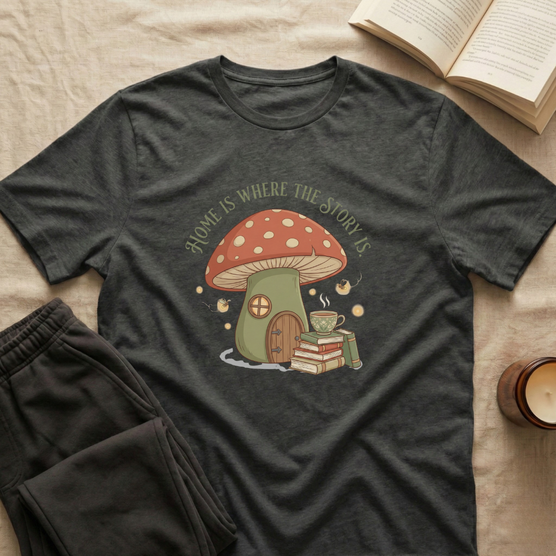 Home Is Where The Story Is T-Shirt