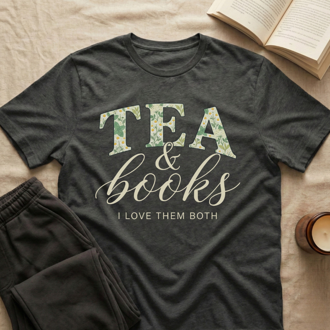 Tea And Books T-Shirt