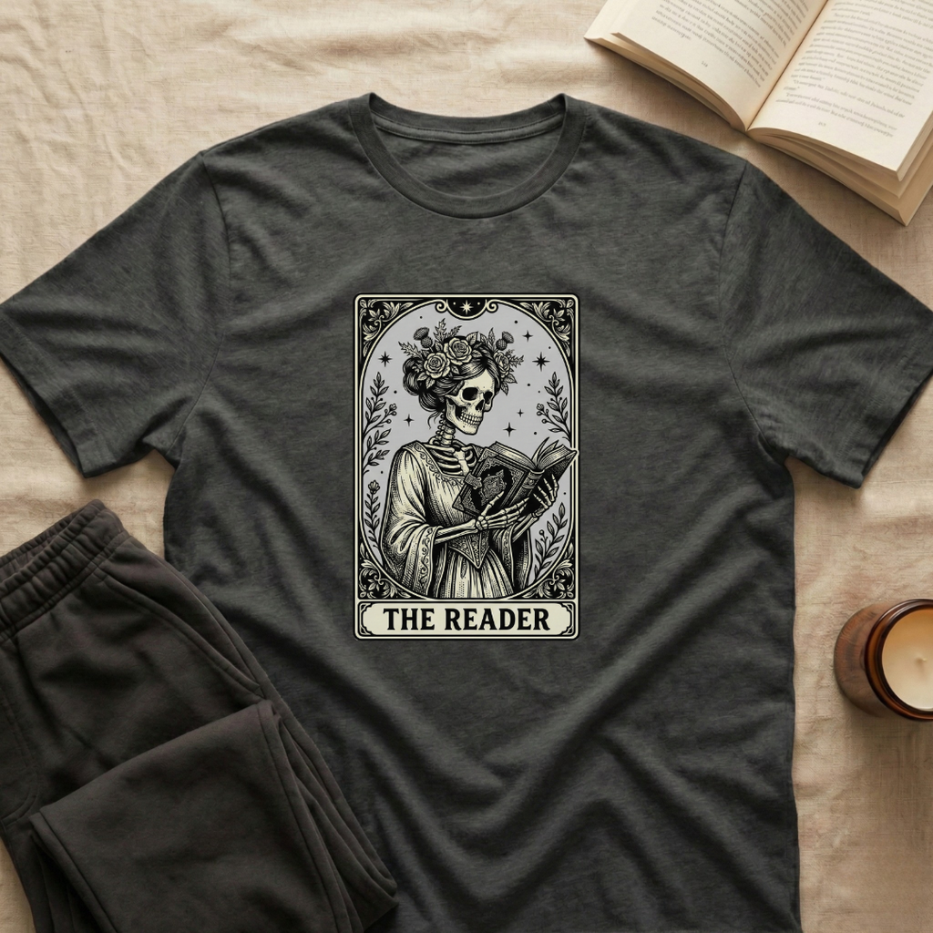 The Reader Tarot Card T-Shirt