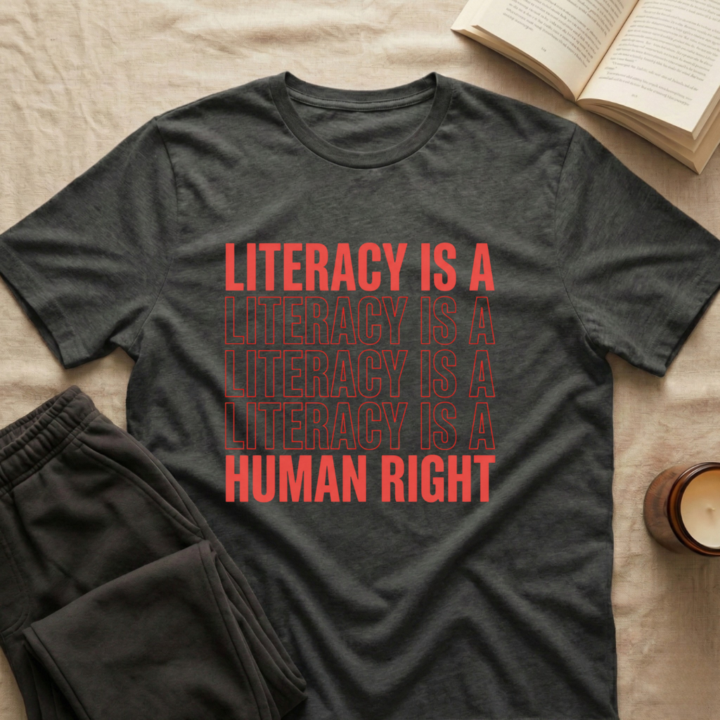 Literacy Is A Human Right T-Shirt