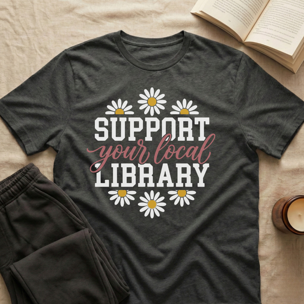 Support Your Local Library T-Shirt