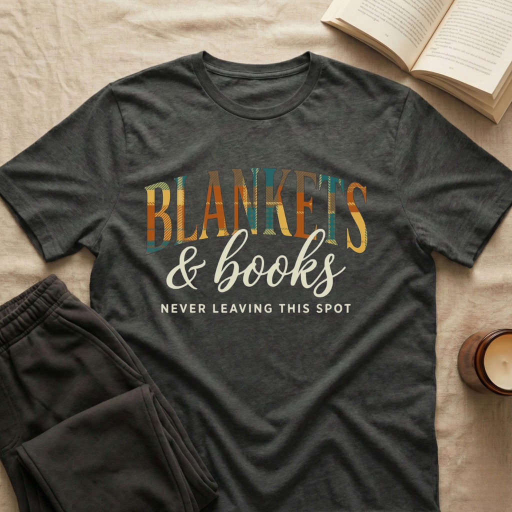 Blankets & Books T-Shirt