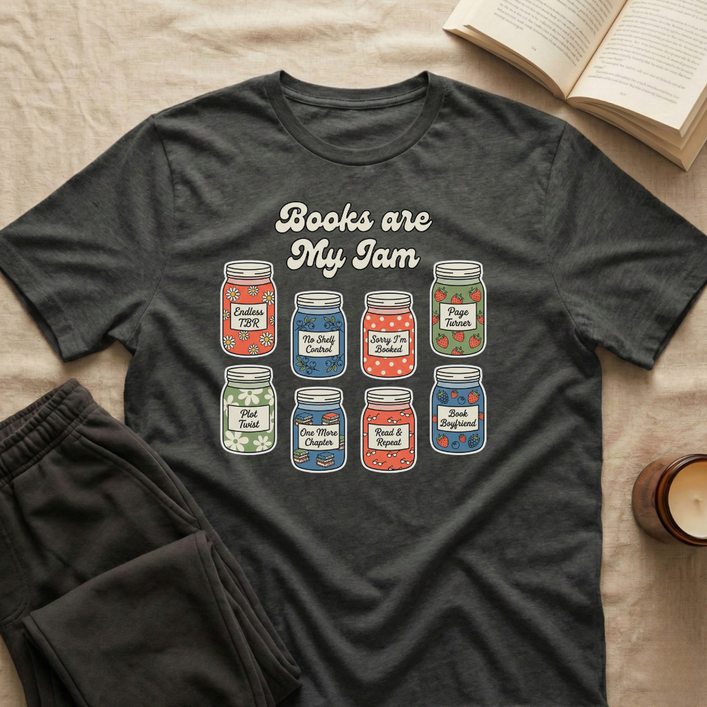 Books Are My Jam T-Shirt