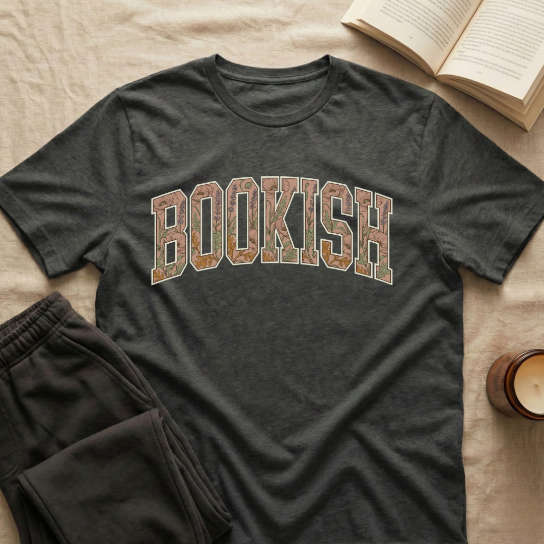 Bookish Floral T-Shirt