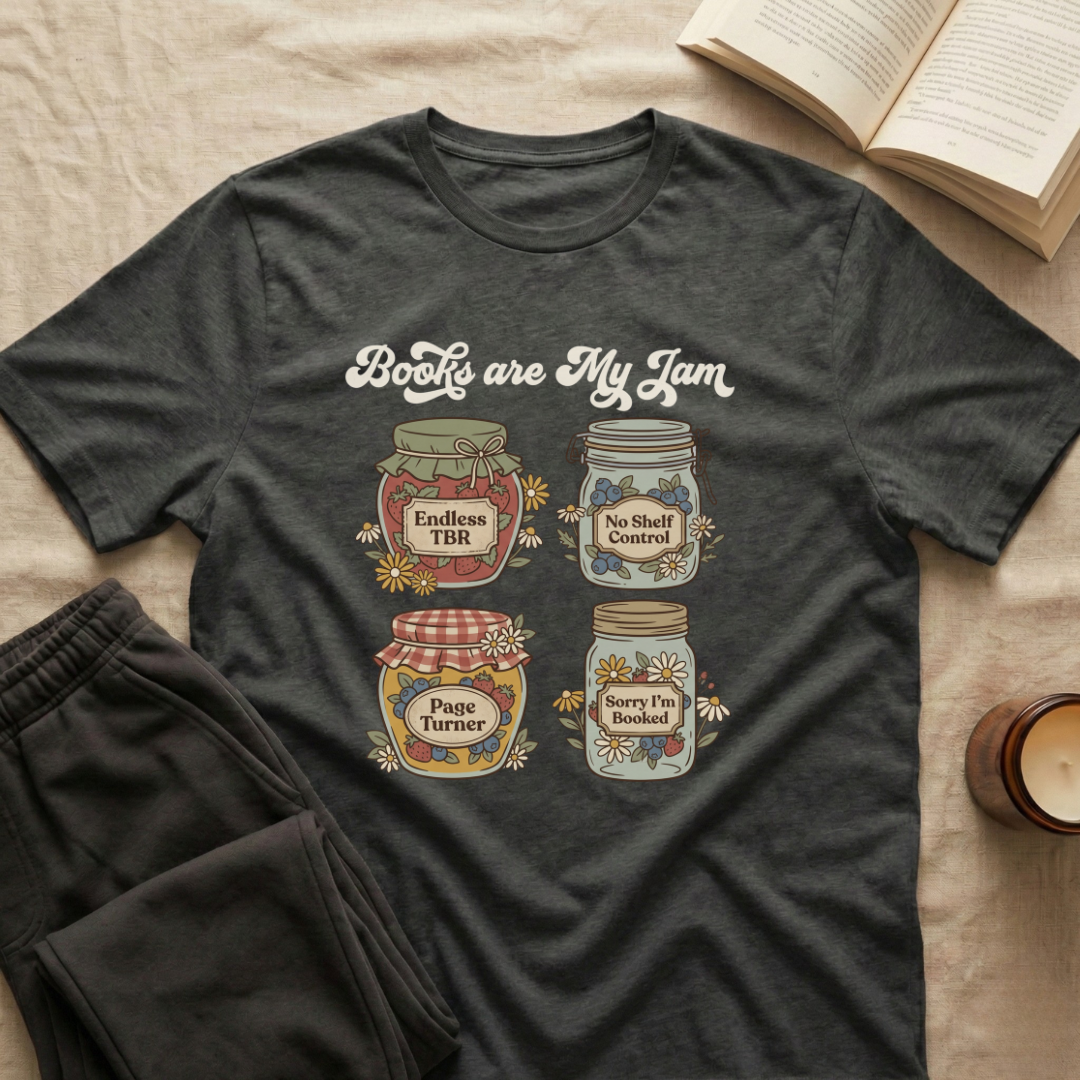 Books Are My Jam T-Shirt