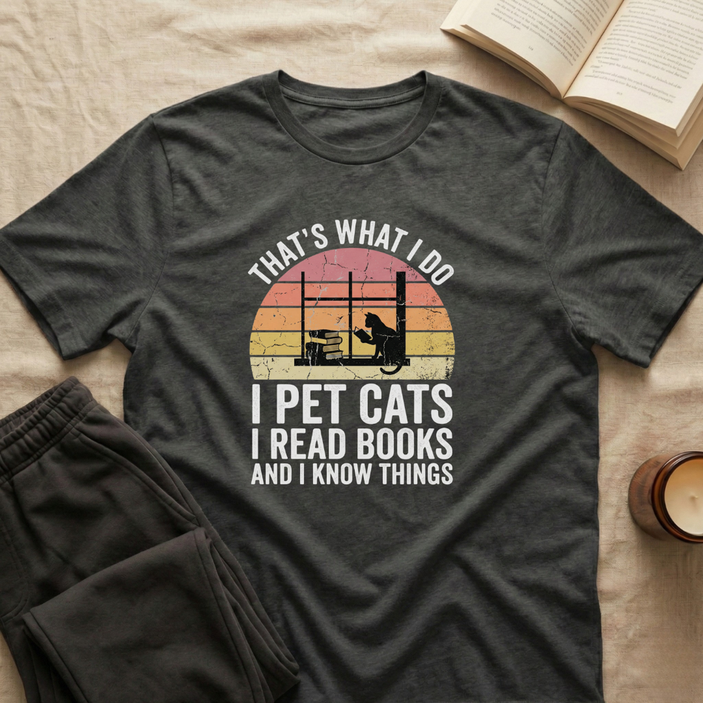 That's What I Do I Pet Cats T-Shirt