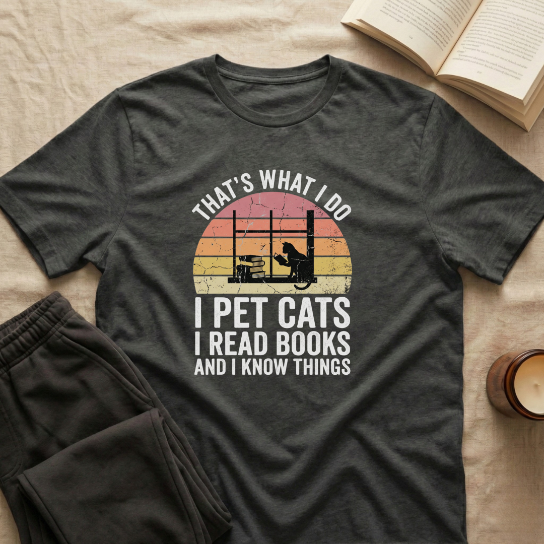 That's What I Do I Pet Cats T-Shirt