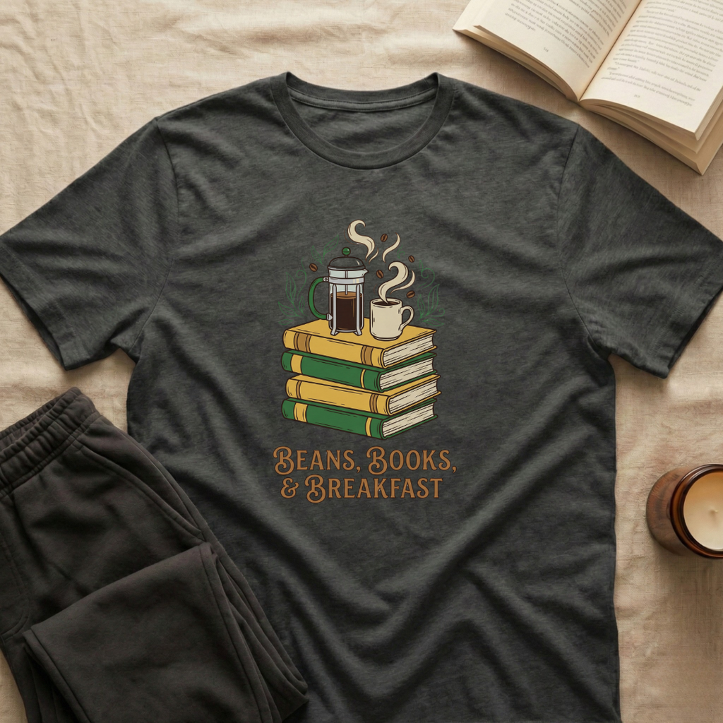 Beans, Books & Breakfast T-Shirt