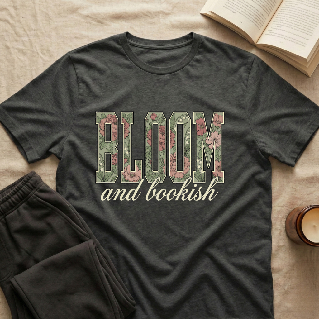 Bloom And Bookish T-Shirt